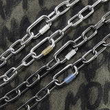 Navy Chain Link (Clippable)