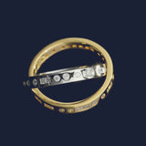LOVE OUR PLANET Morse Code Double Ring